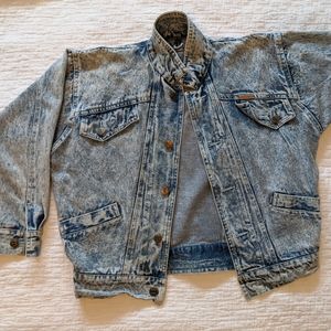 VINTAGE ACID WASH Jean Jacket